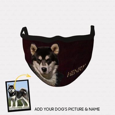 Personalized Dog Gift Idea - Royal Dog's Portrait 17 For Dog Lovers - Cloth Mask